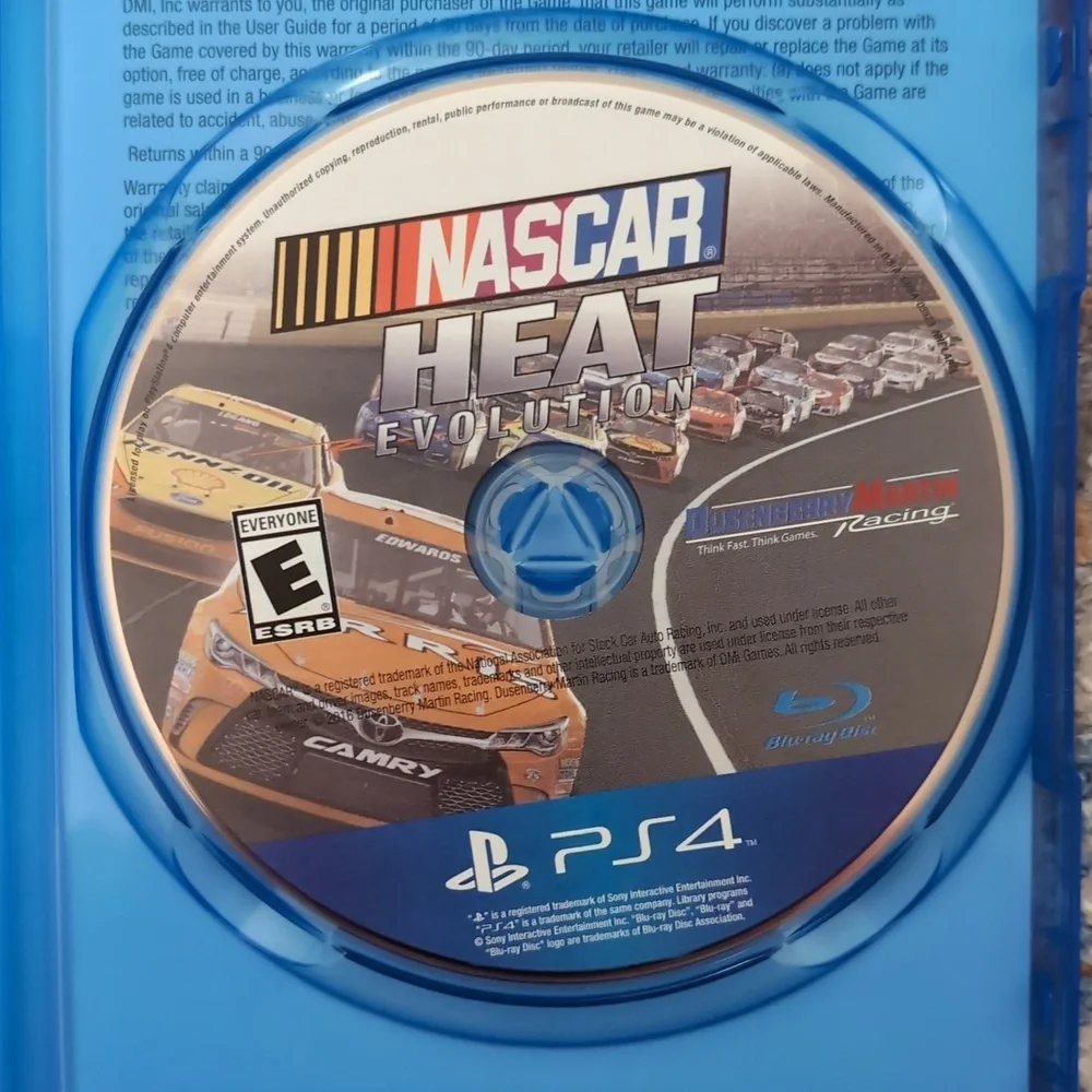 Nascar Heat Evolution Game For Playstation 4